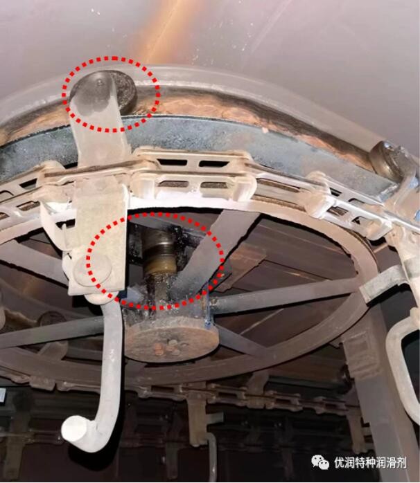 汽車零部件涂裝車間高溫鏈條潤滑改良，緩解磨損，減少異常抖動_優(yōu)潤特種潤滑劑